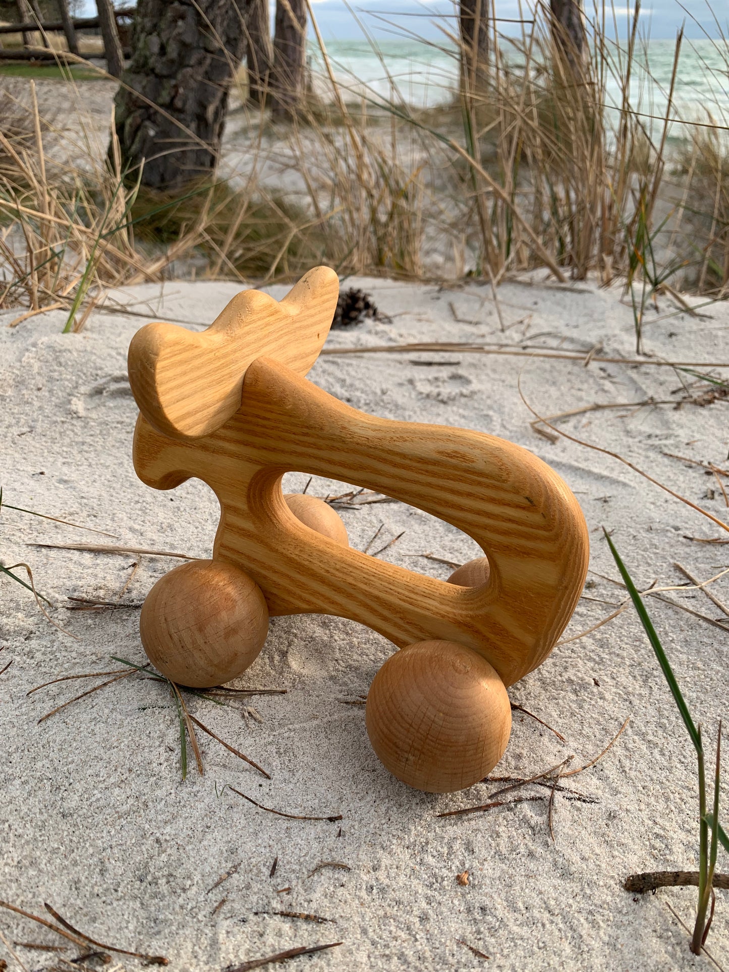 Elch aus Holz