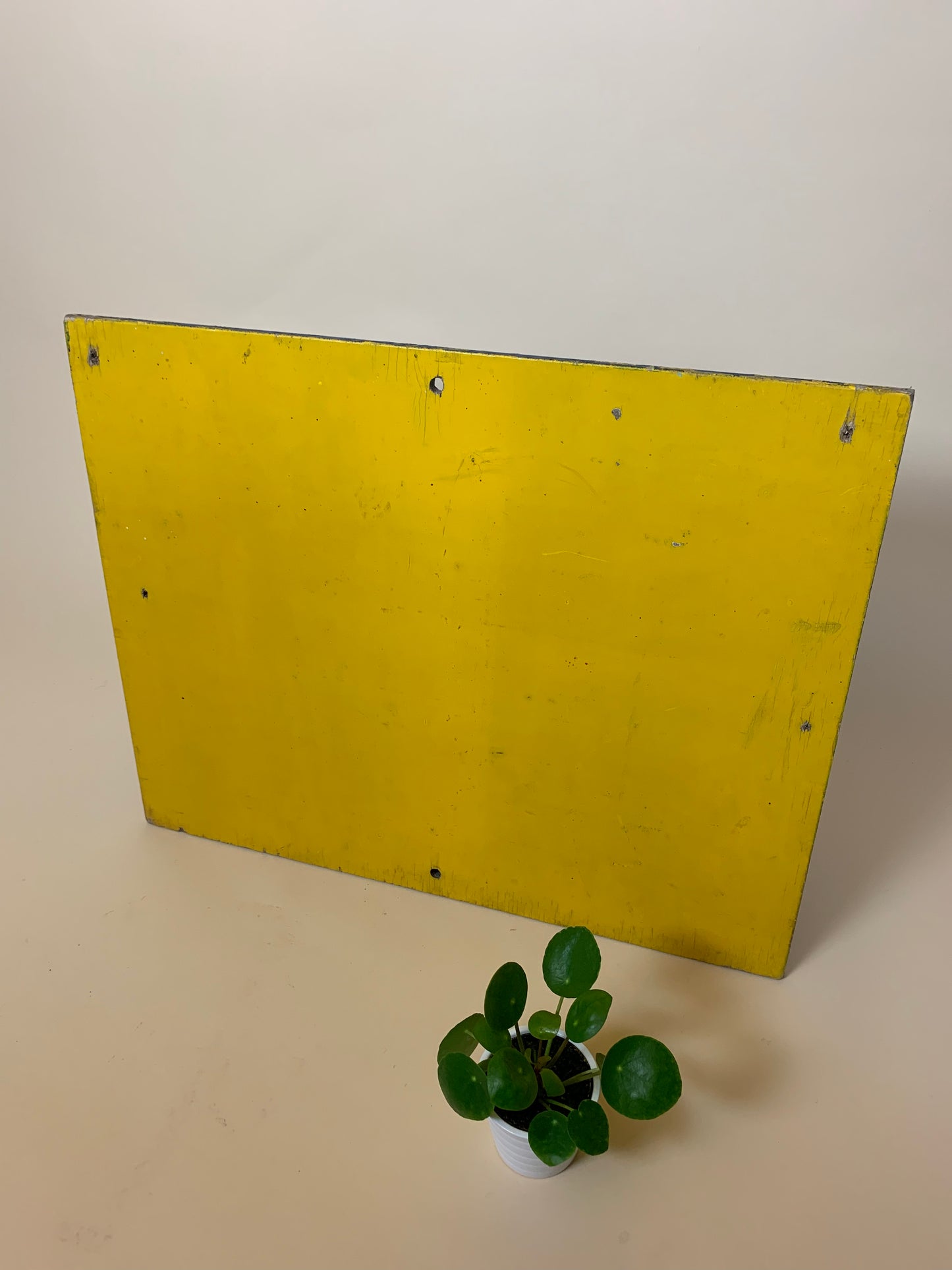 Dekoratives Fahrradschild aus Holz