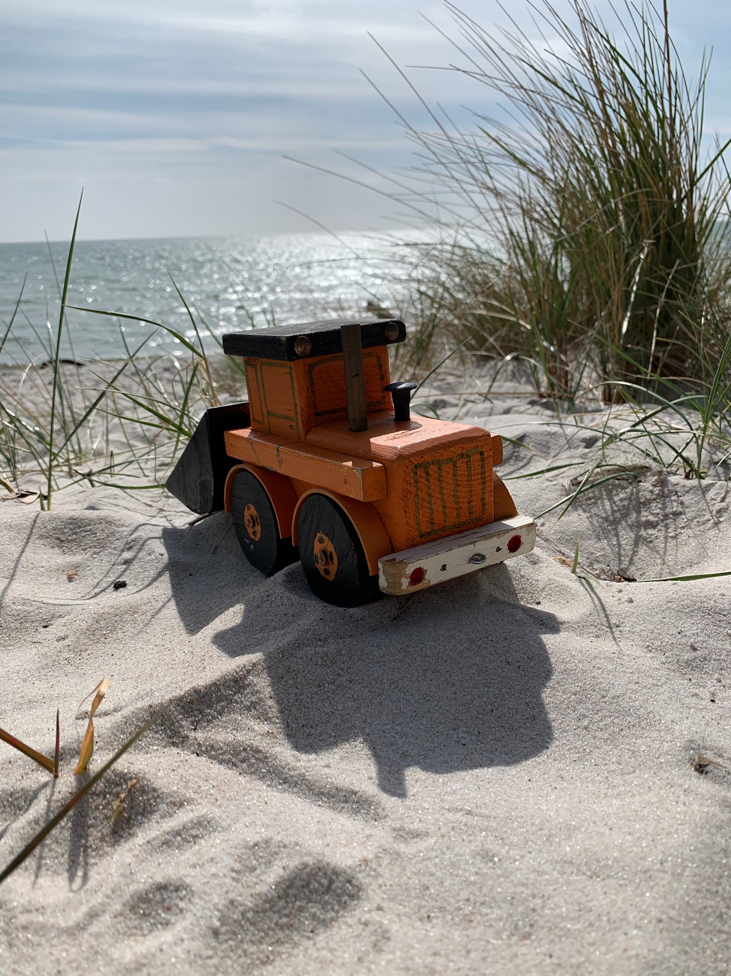 Grabkuh aus Holz