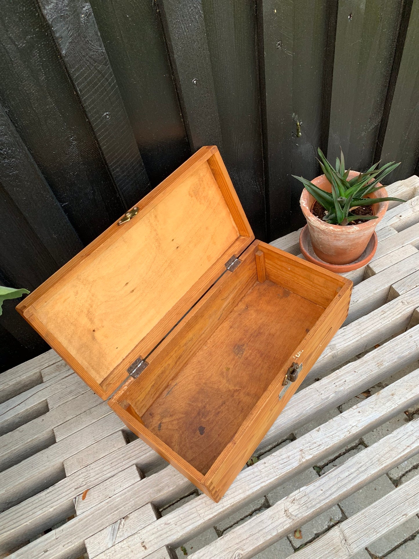 Werkzeugkasten aus Holz
