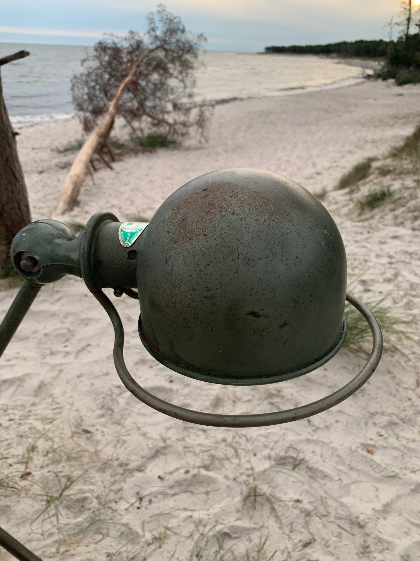 Jieldé Stehlampe mit 3 Armen - Grün