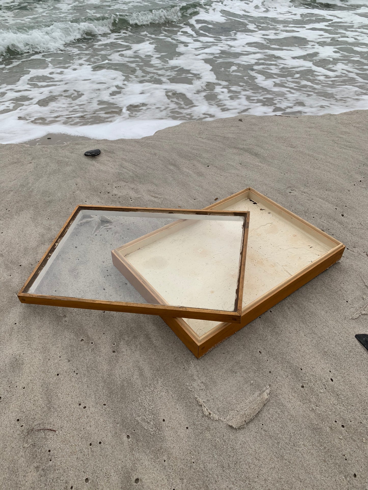 Vitrine aus Glas zum Ausstellen und Aufbewahren