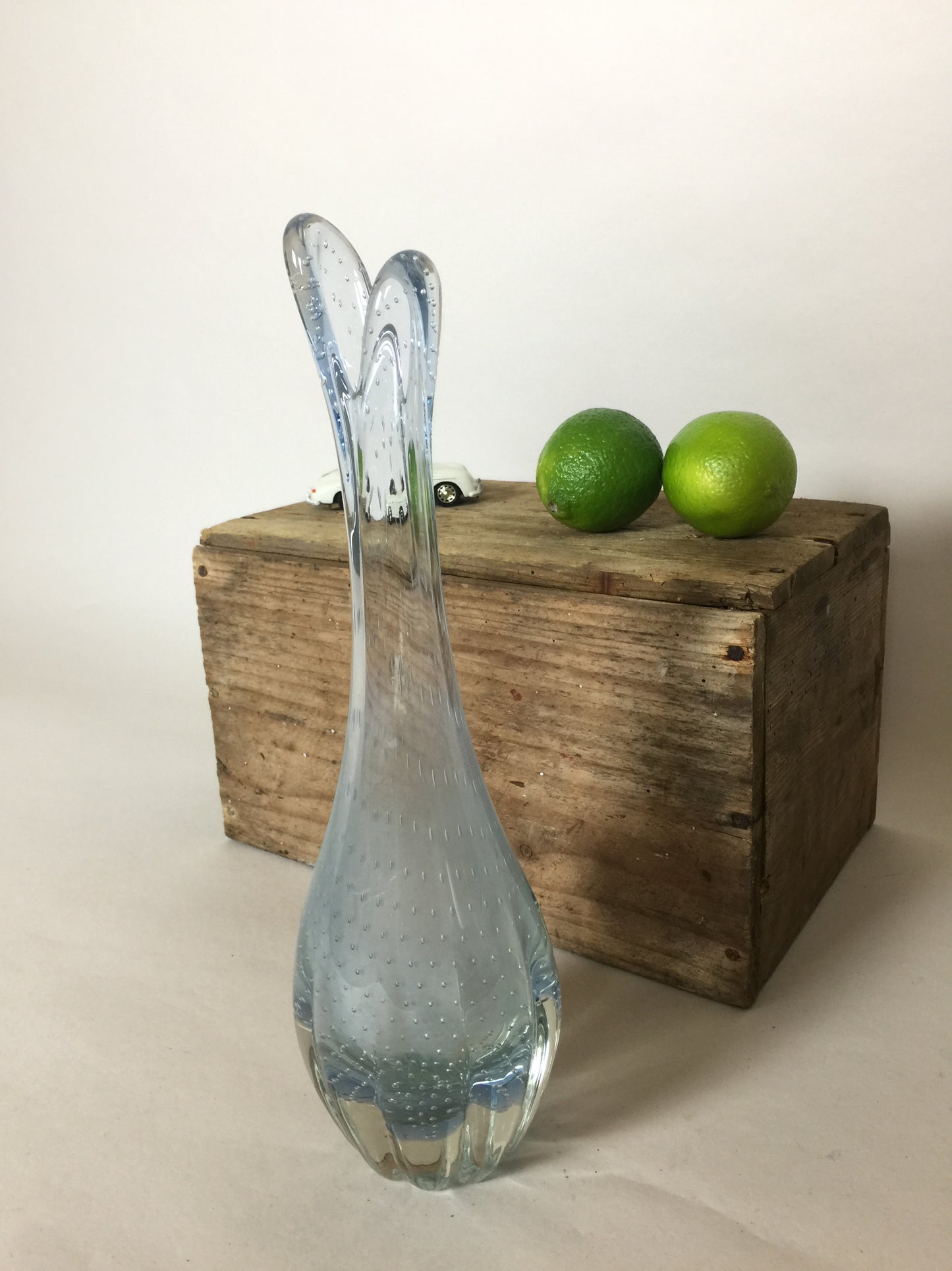 Alte Schnabelvase von Holmegaard