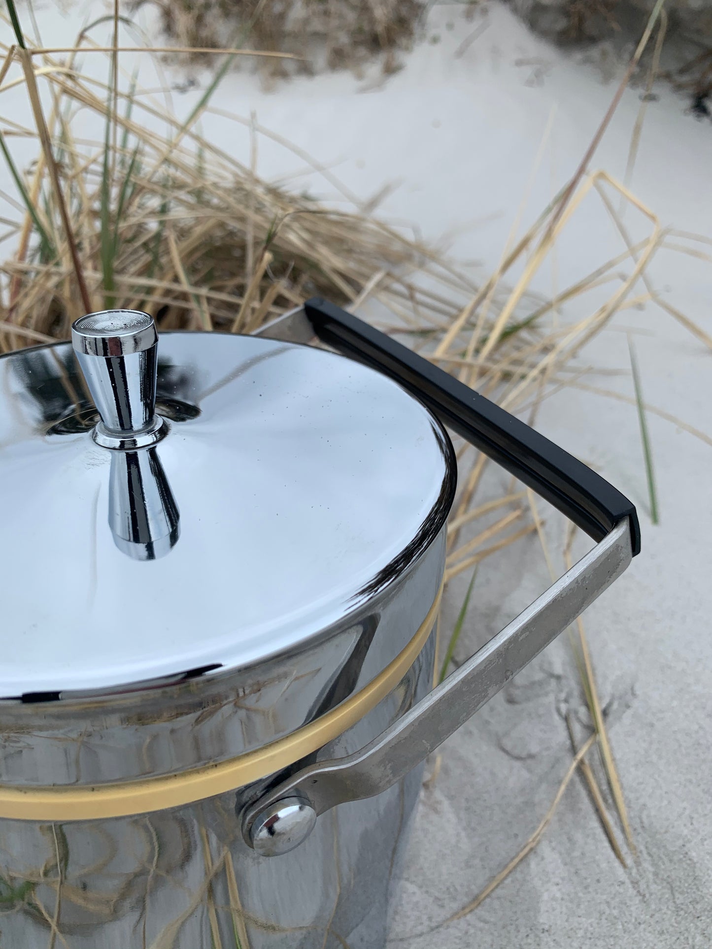 Eiskübel mit Deckel und Griff