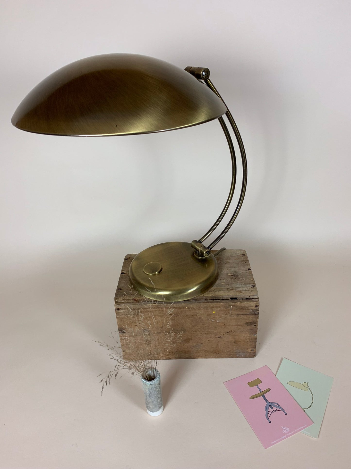 Hillebrandlampe um 1950 - Seltenes Exemplar