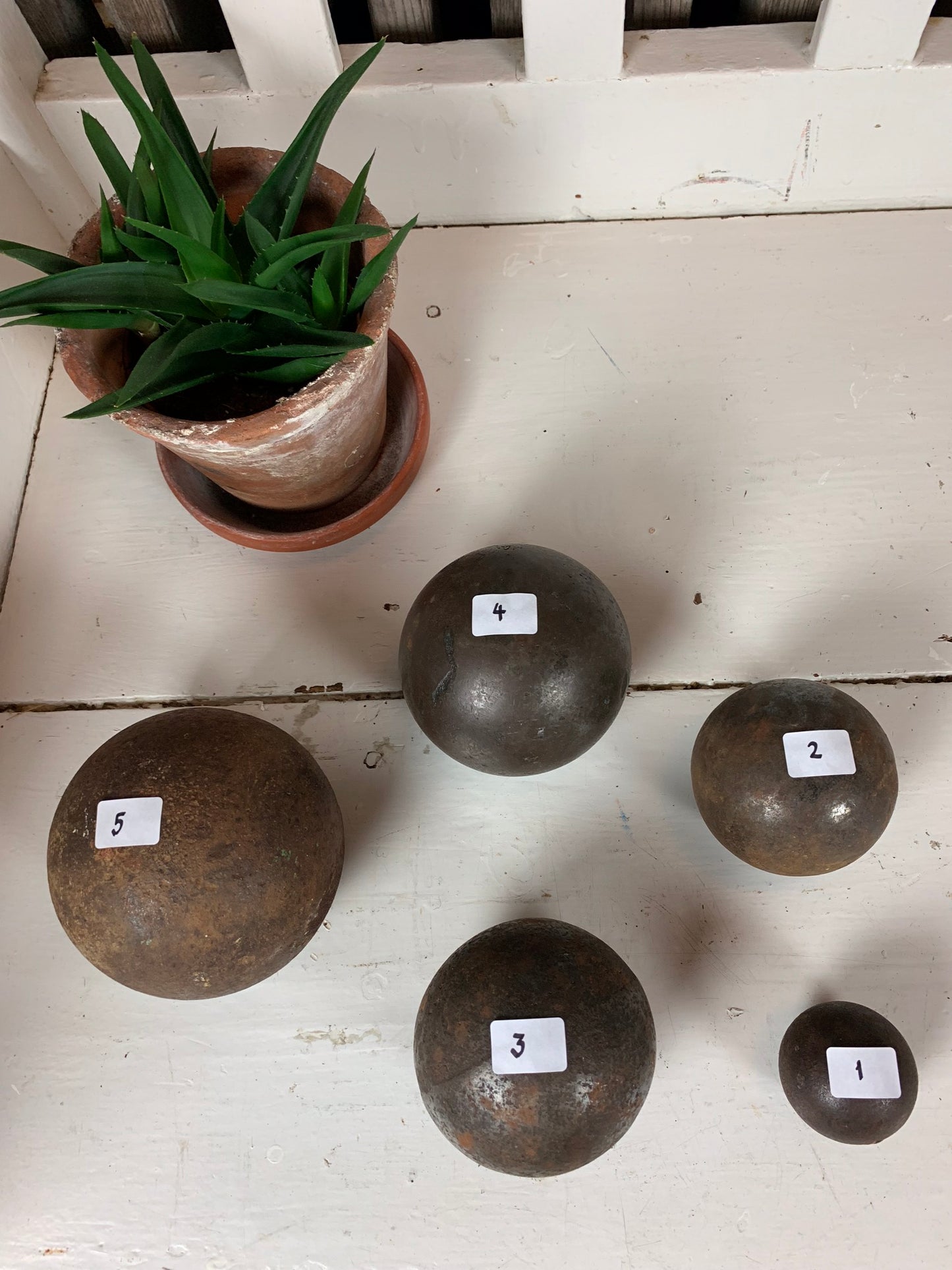 Schwermetallkugel für die Senfherstellung - Nr. 2 im Foto