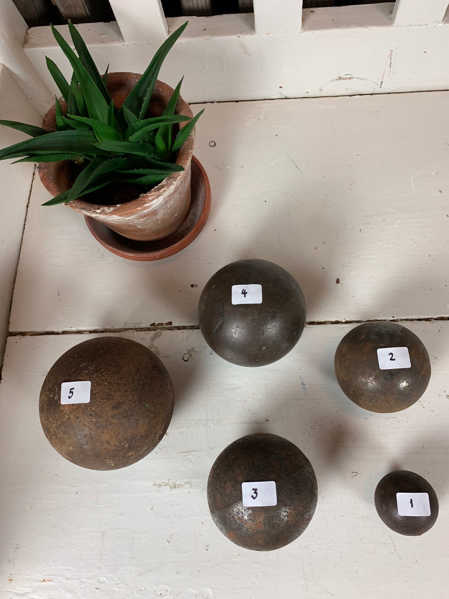 Schwermetallkugel für die Senfherstellung - Nr. 2 im Foto
