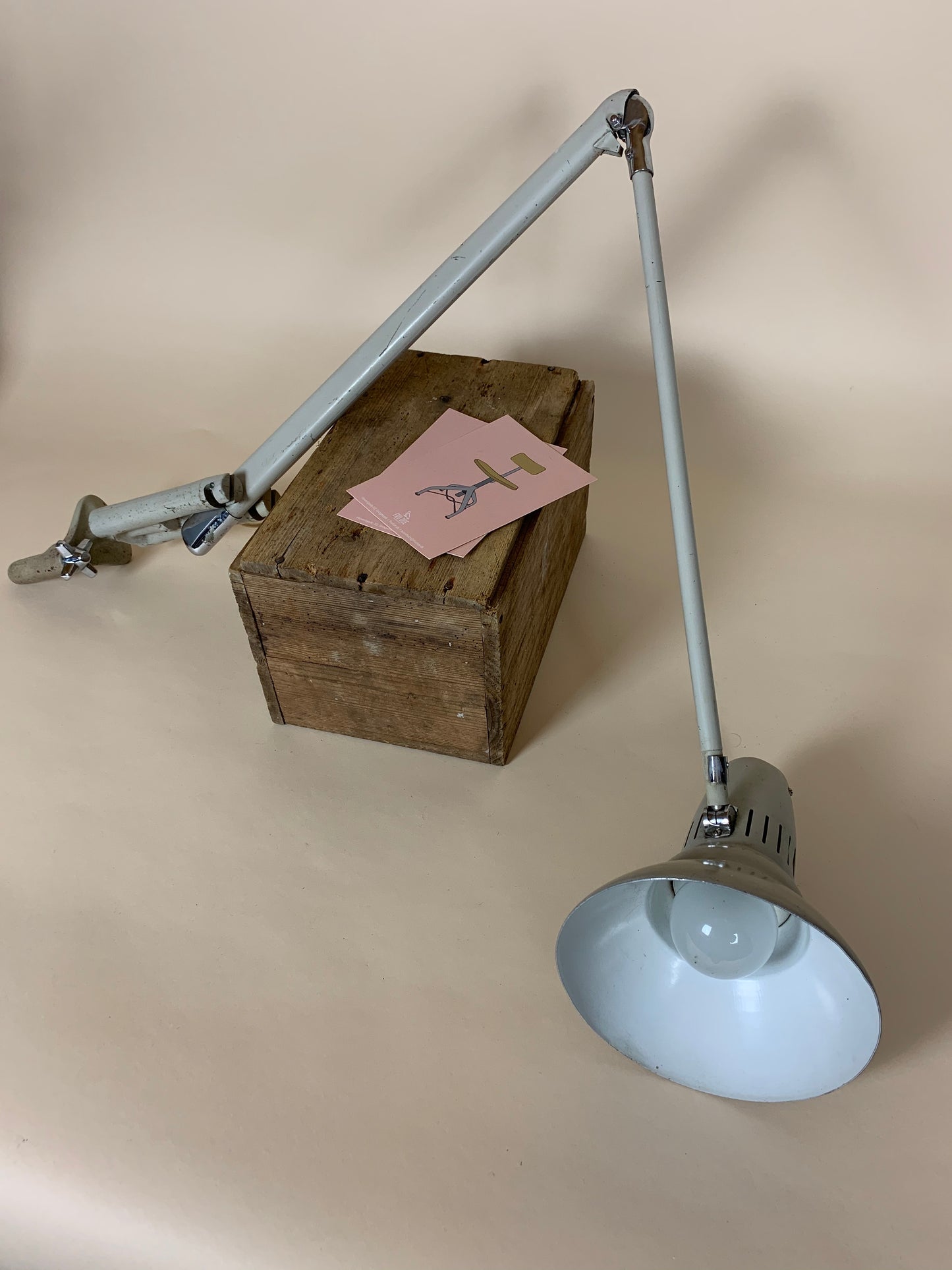 Lampe für Industriearchitekten