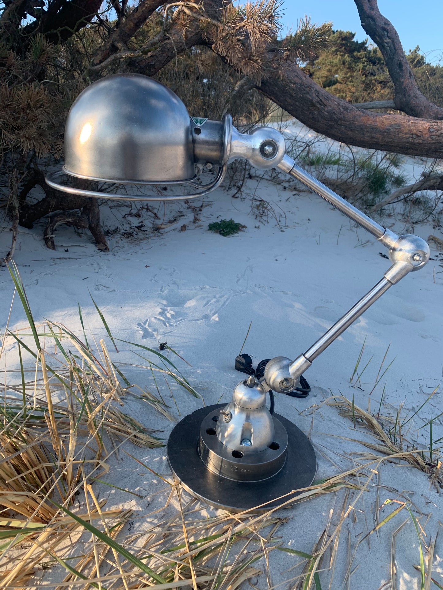 Jieldé Tischlampe mit 2 Armen
