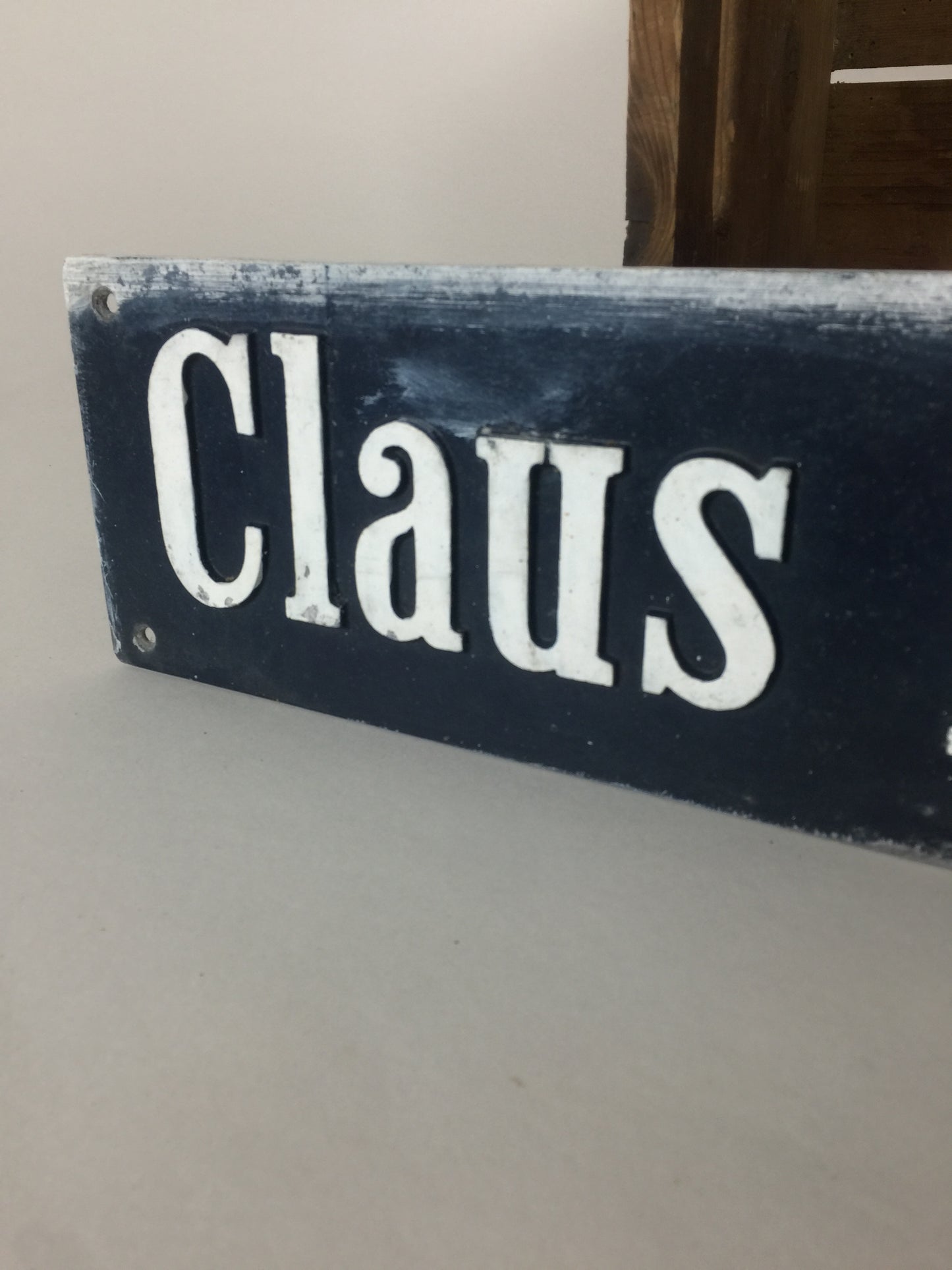 Straßenschild Claus Petersens Allé