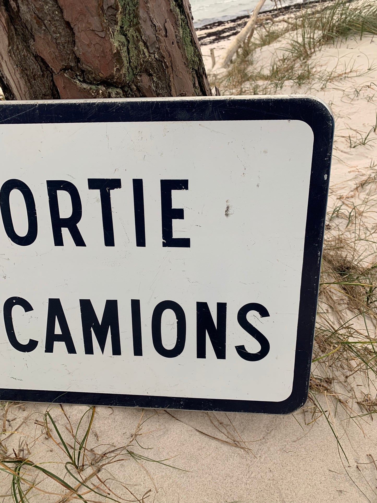Lustiges Schild aus Belgien