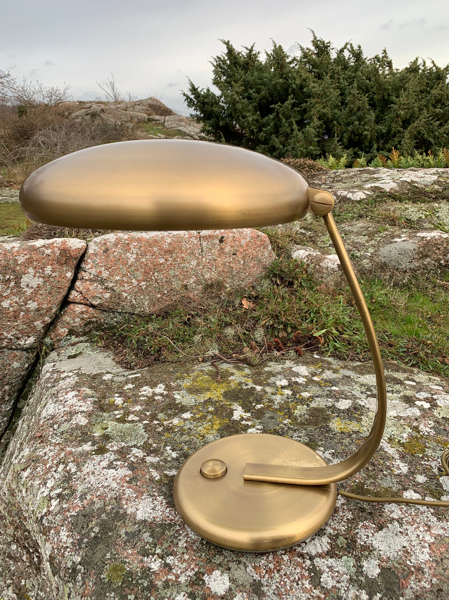 Koch & Lowy Vintage Lampe - Messing