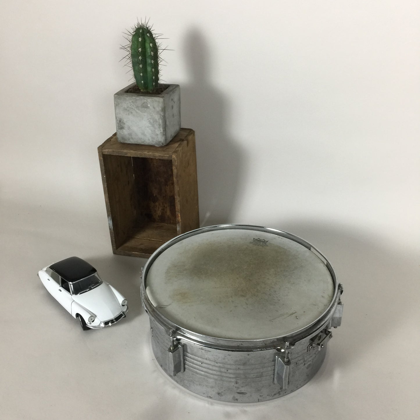 Rohe und dekorative Trommel