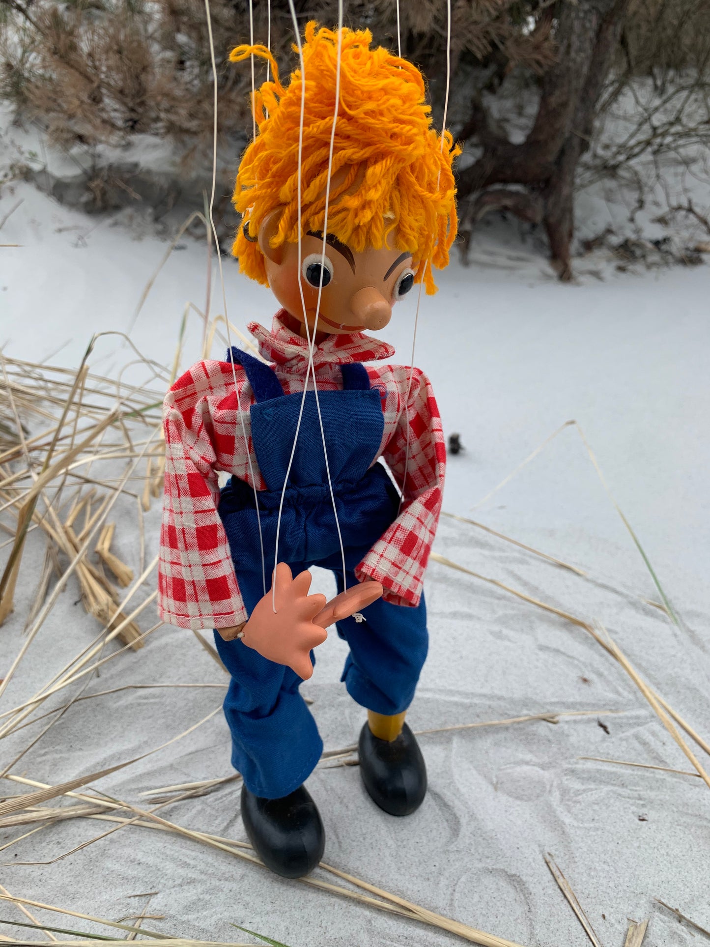 Lillebror Marionettenpuppe in Originalverpackung