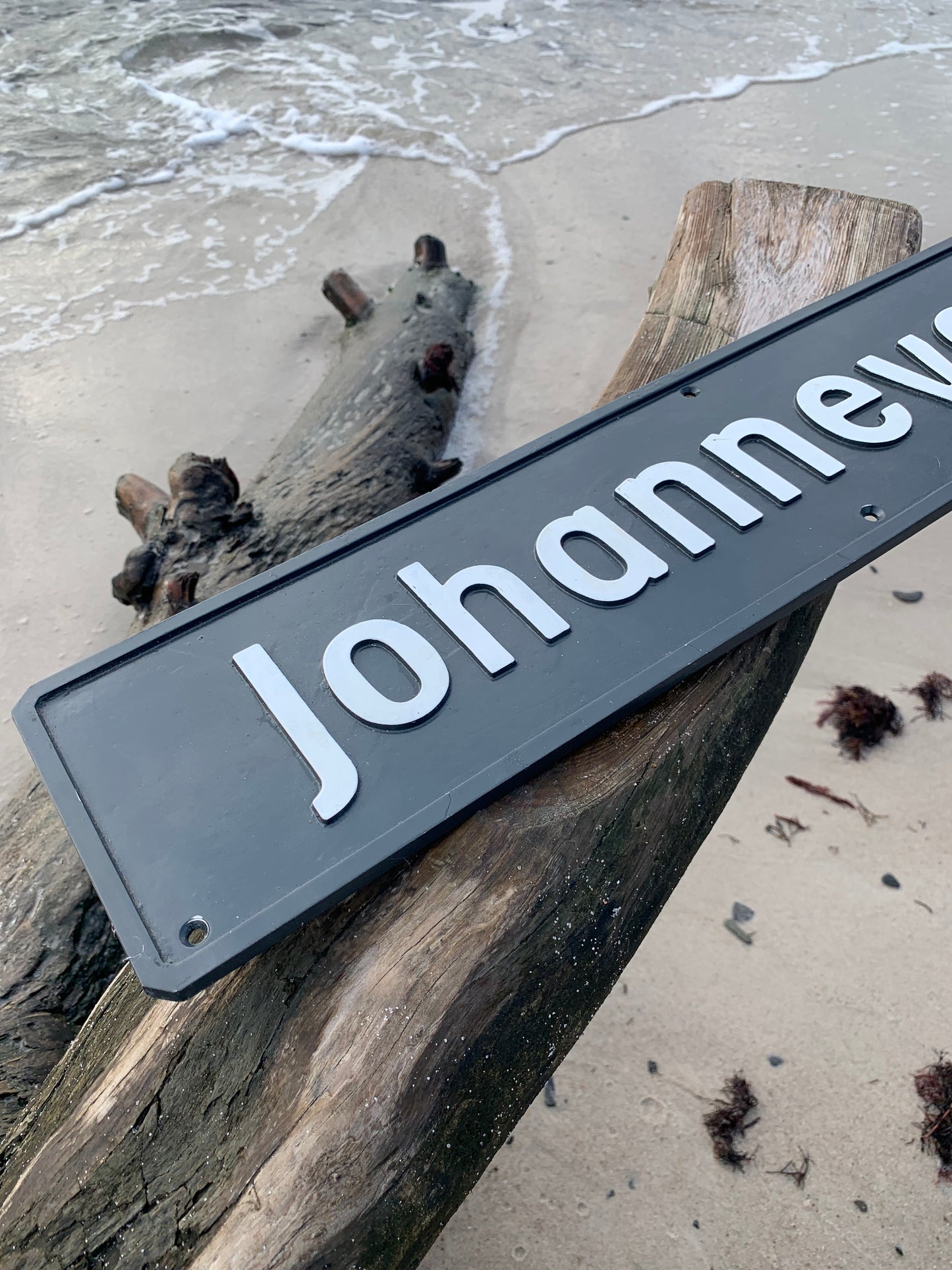 Straßenschild - Johannevej