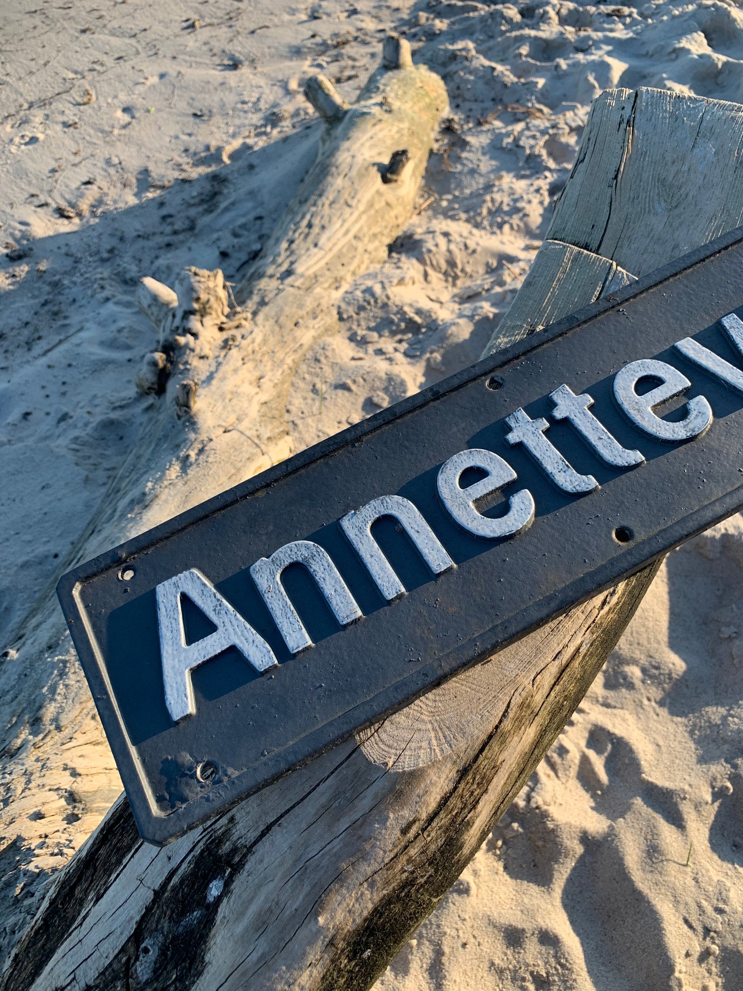 Straßenschild - Annettevej