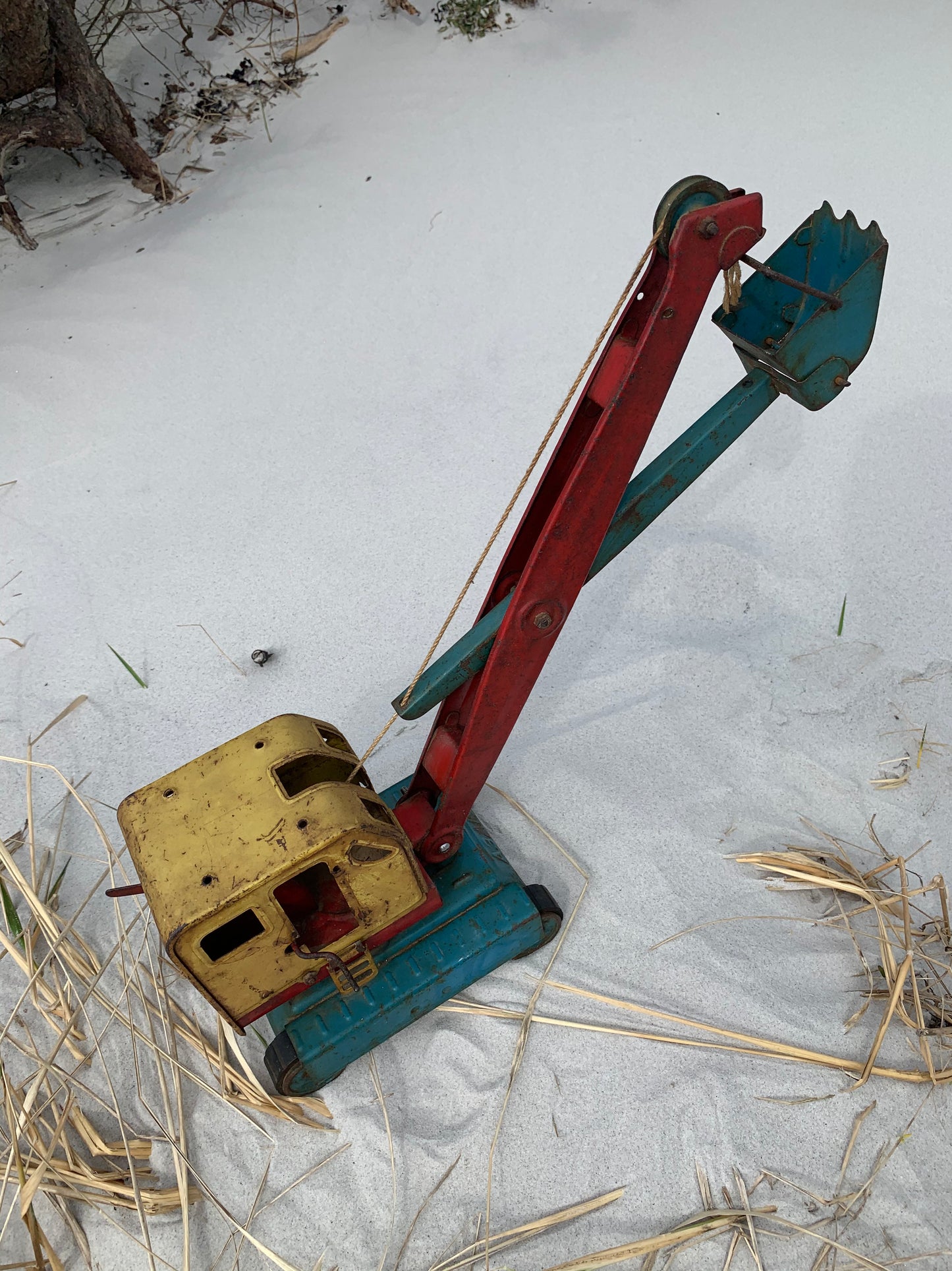 Schöner alter mechanischer Kran