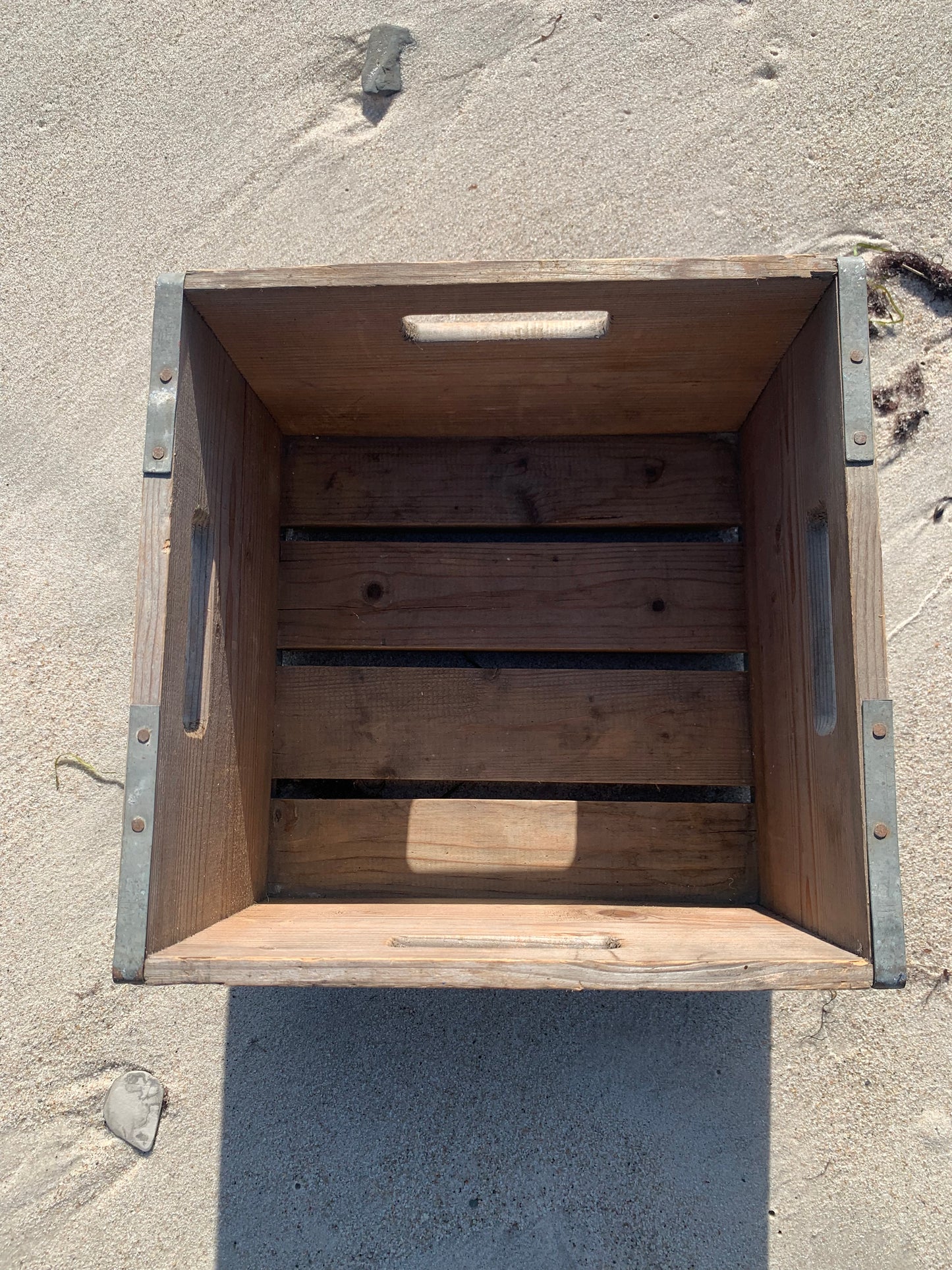 Holzkiste aus Brauerei in Höör