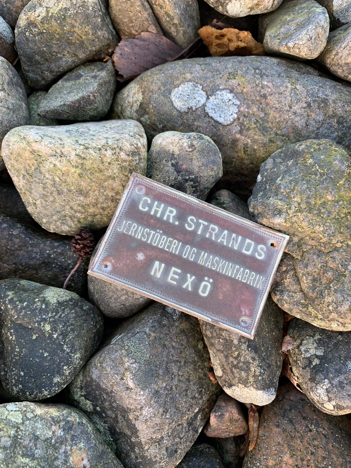 Lustiges kleines Schild von Nexø