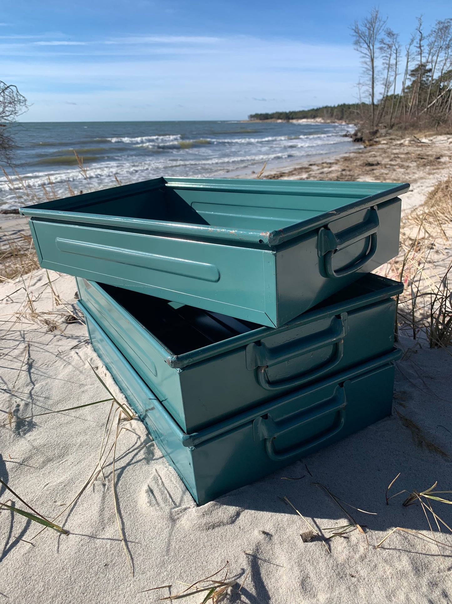 Metallgehäuse - Grün