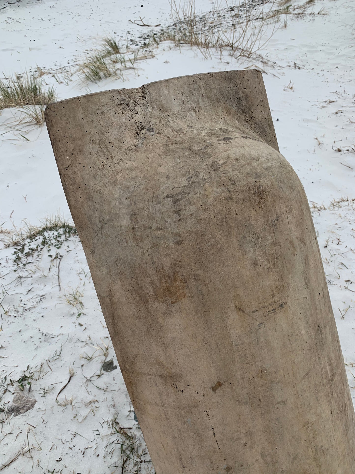 Große schöne Bügelsohle mit Patina