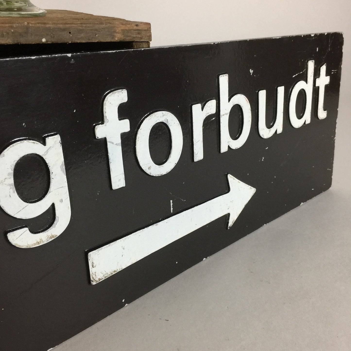 Schönes altes Schild