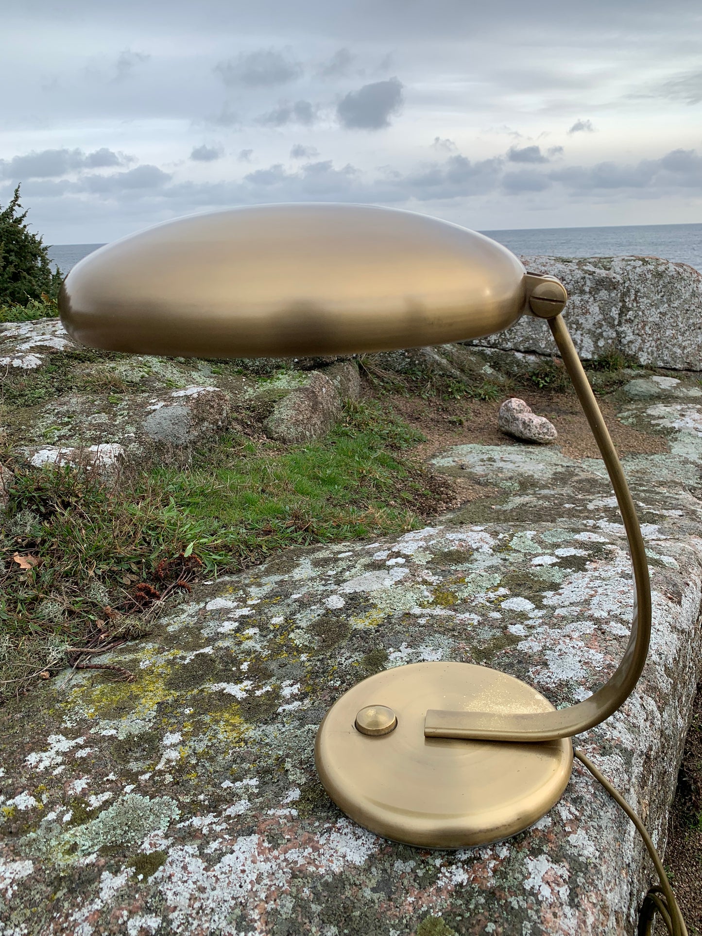 Koch & Lowy Vintage Lampe - Messing
