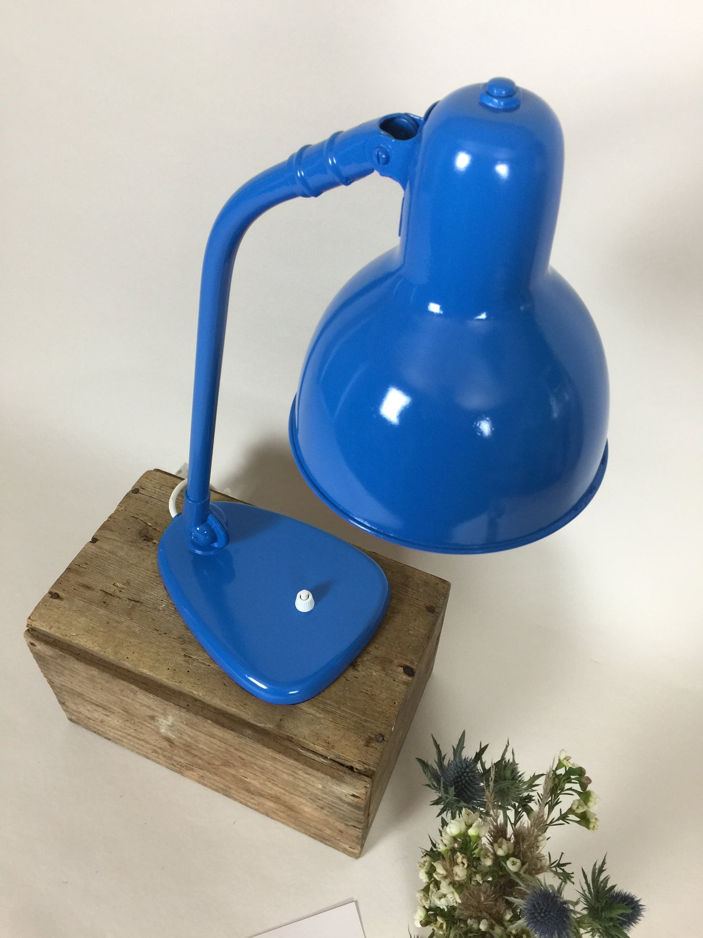 Vintage Lampe, die Vilhelm Lauritzen zugeschrieben wird