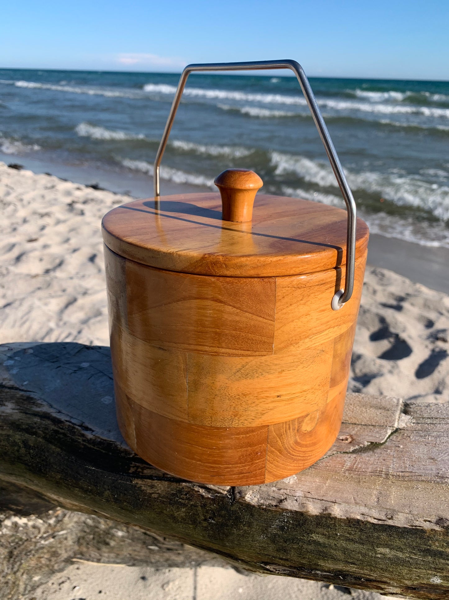 Eiskübel aus Holz