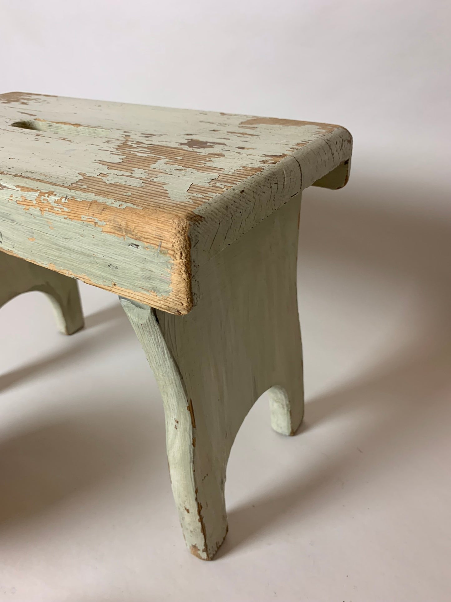 Schöner alter Hocker