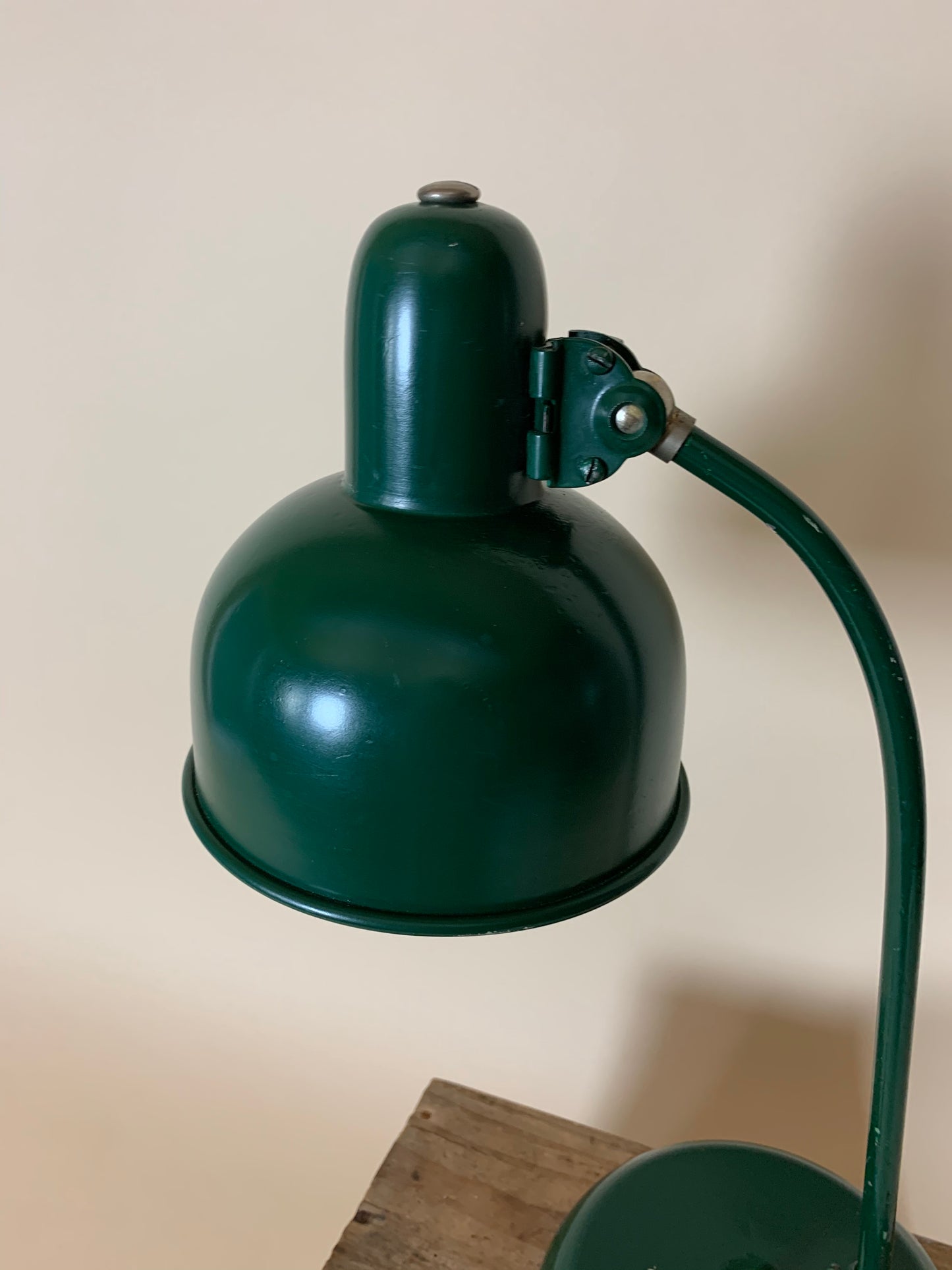 Grüne Bauhauslampe