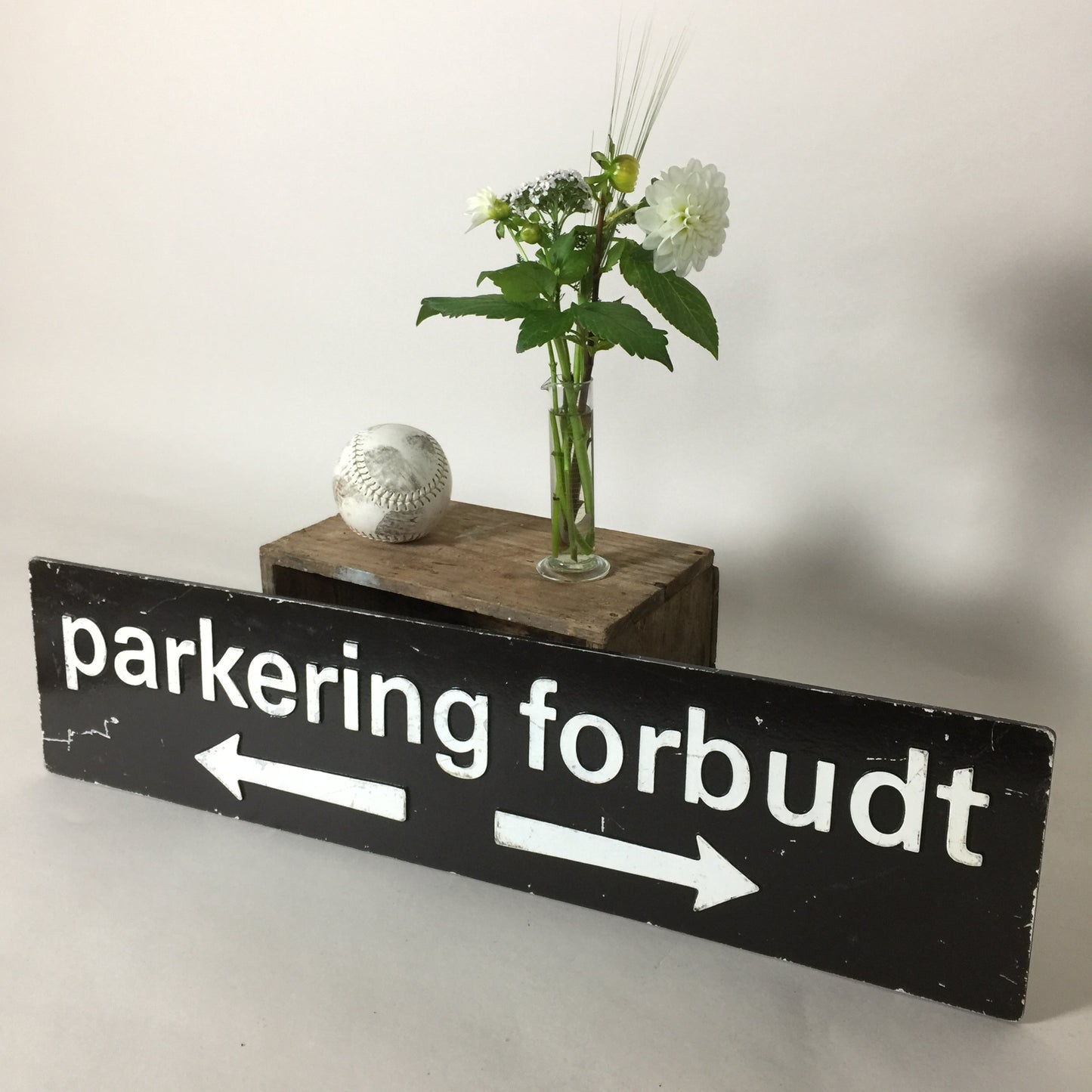 Schönes altes Schild