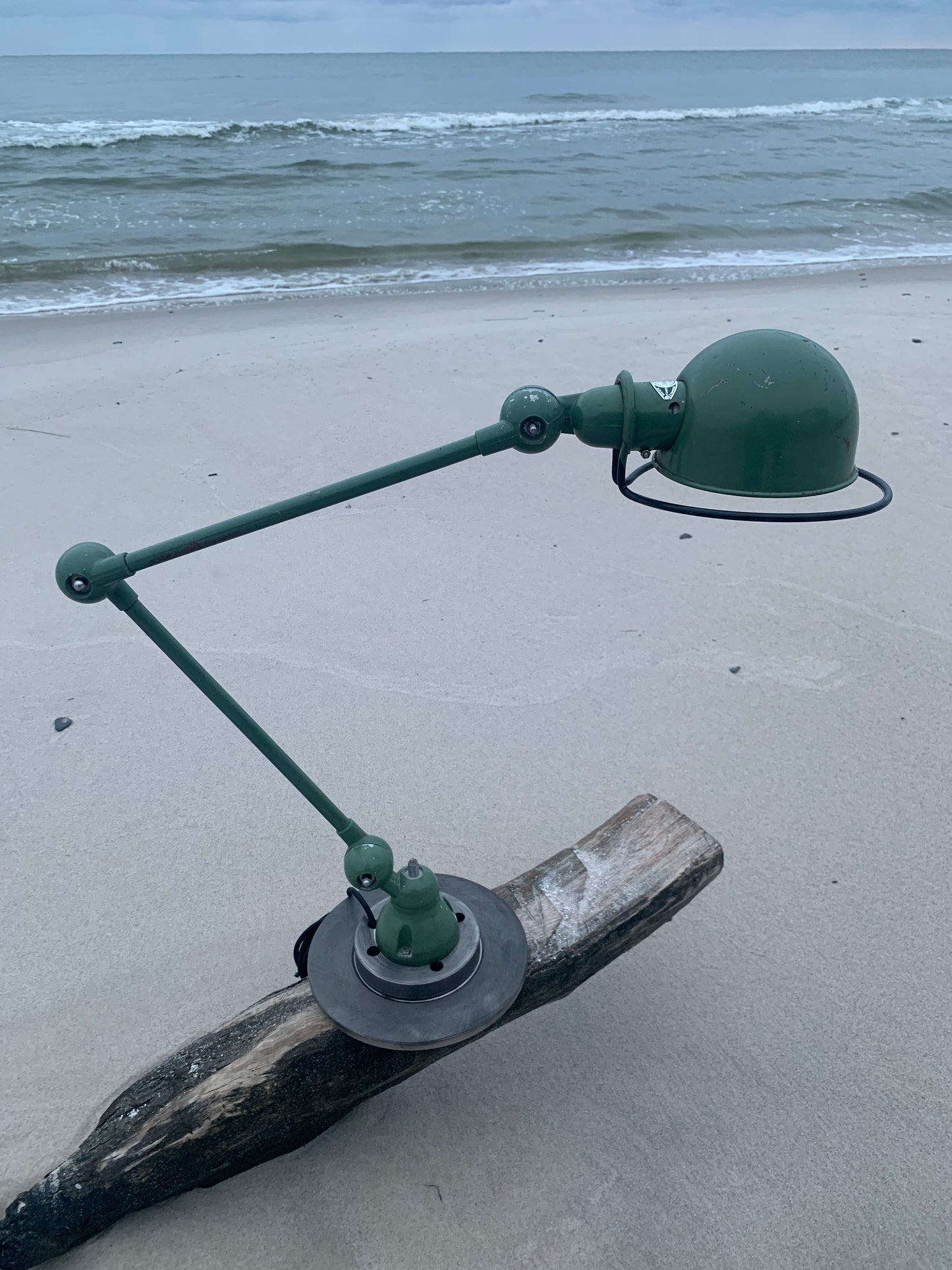 Jieldé Tisch-/Wandlampe mit zwei Armen - Grün