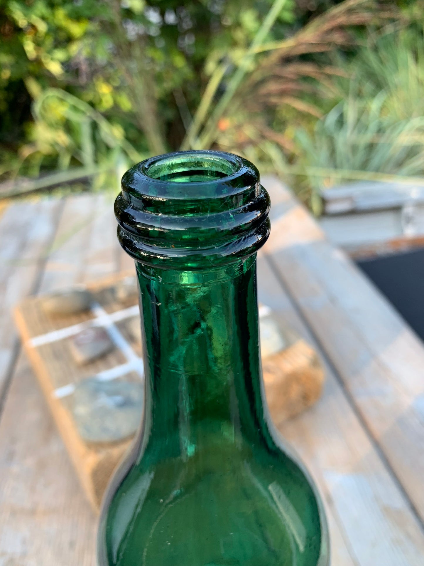 Grüne Flasche