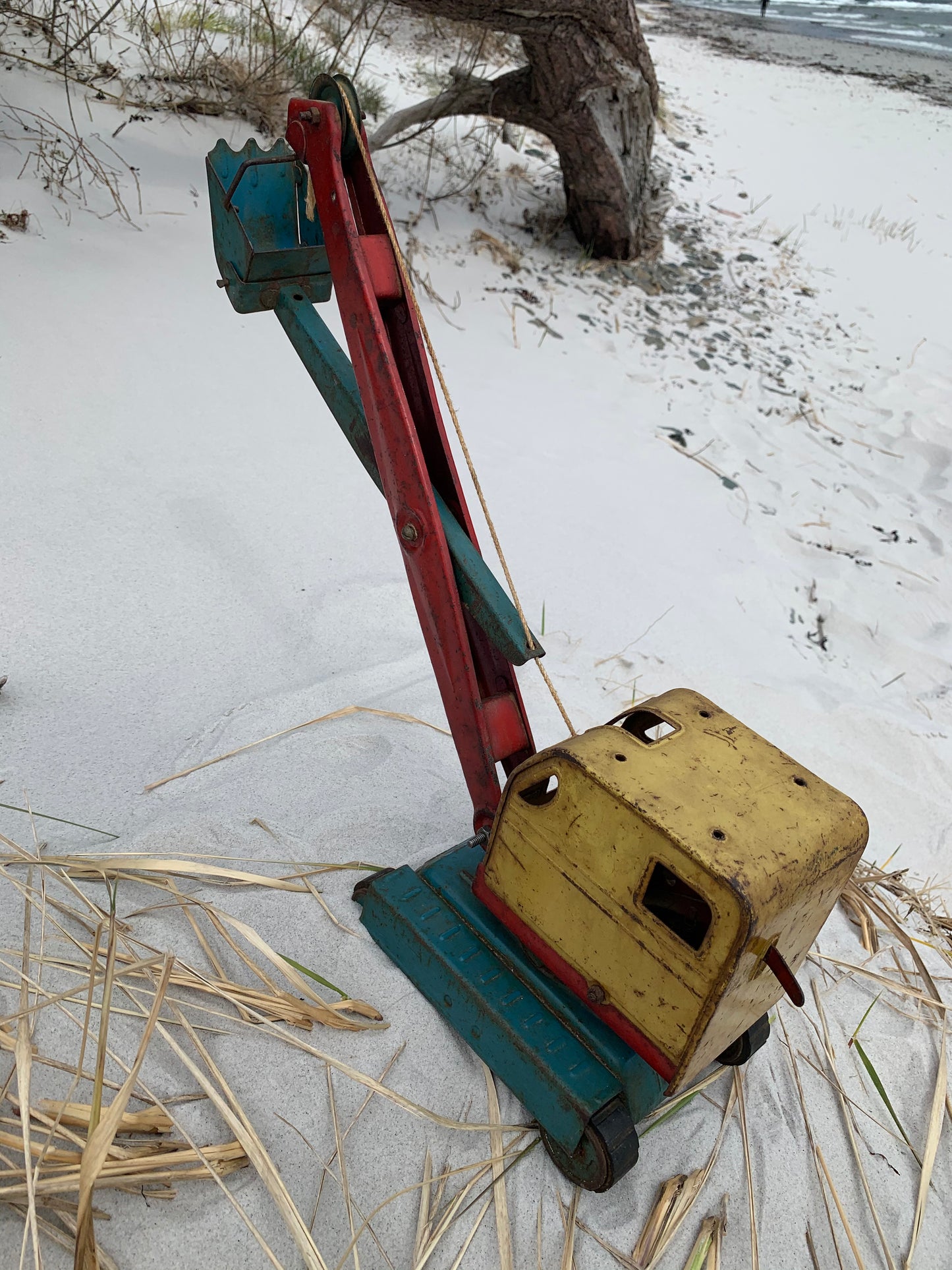 Schöner alter mechanischer Kran