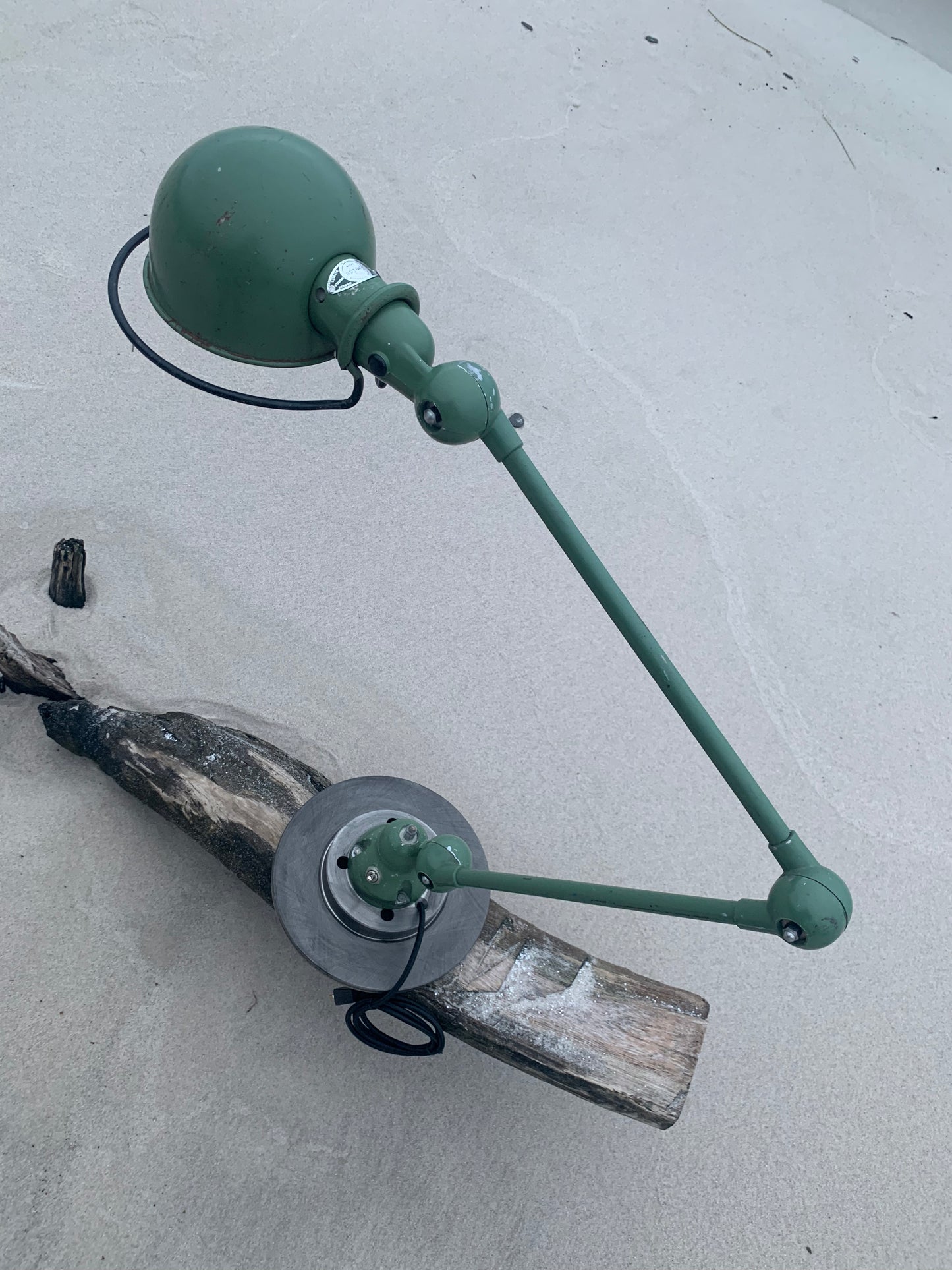 Jieldé Tisch-/Wandlampe mit zwei Armen - Grün
