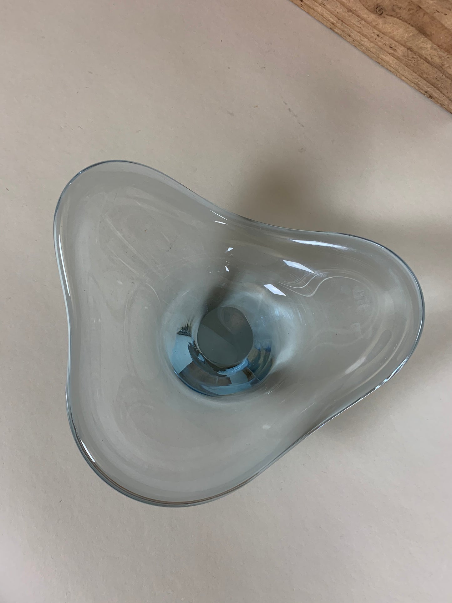 Holmegaard Glasschale - Blau