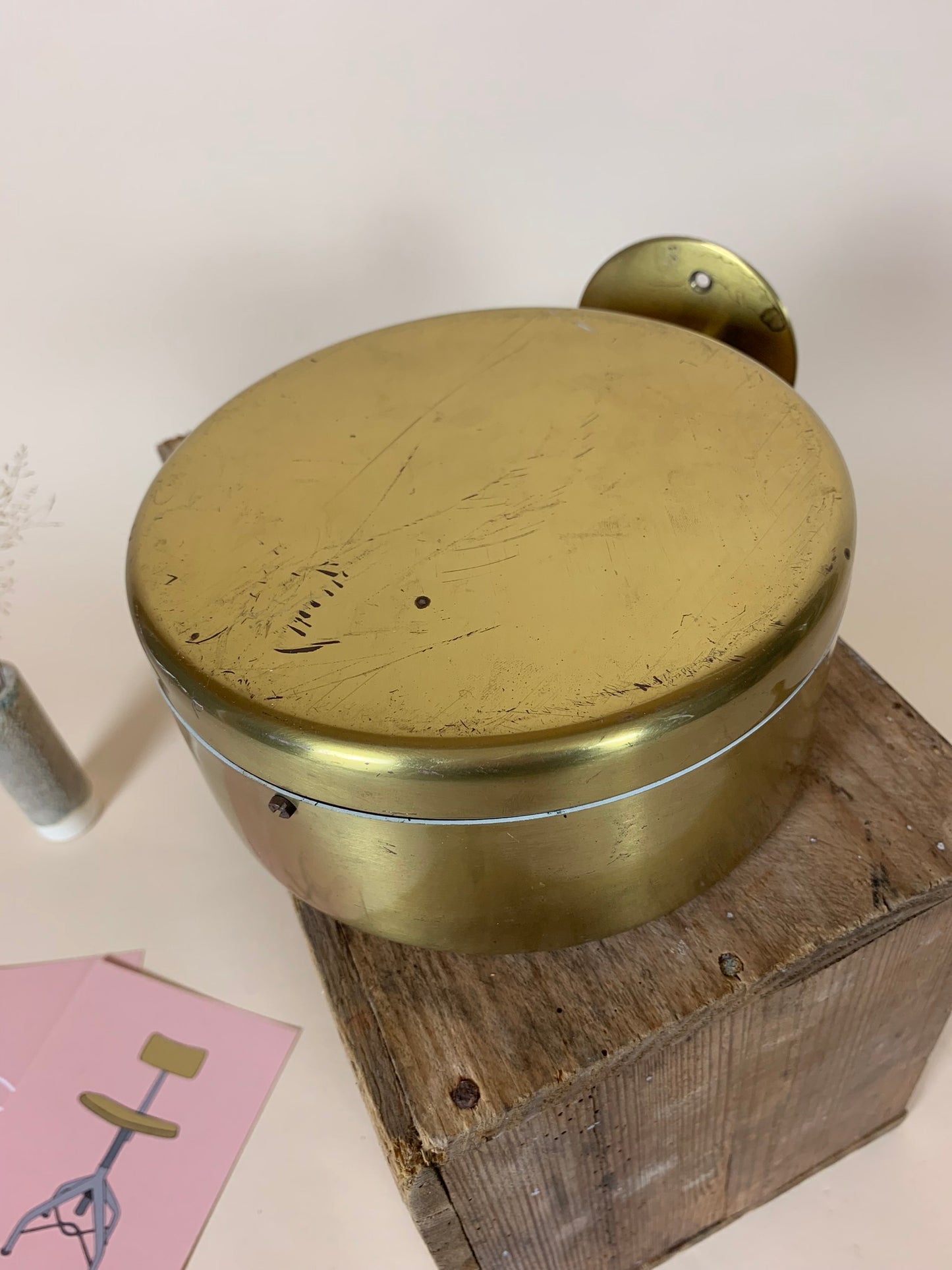 Lichtschild aus Messing von Louis Poulsen - Vilhelm Lauritzen zugeschrieben