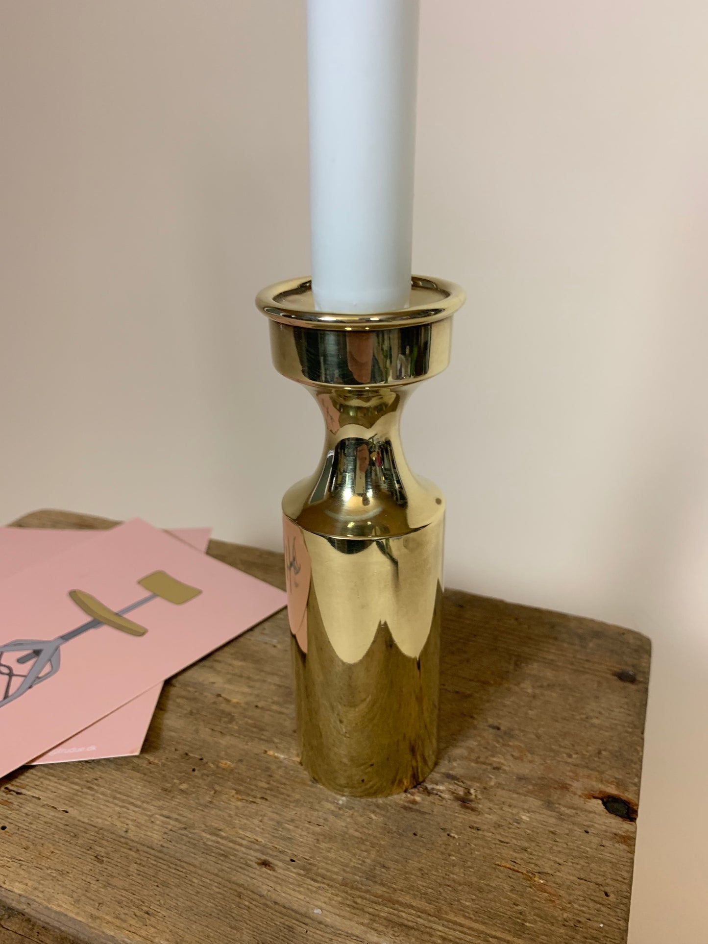 Kerzenhalter aus Messing - Größe Medium