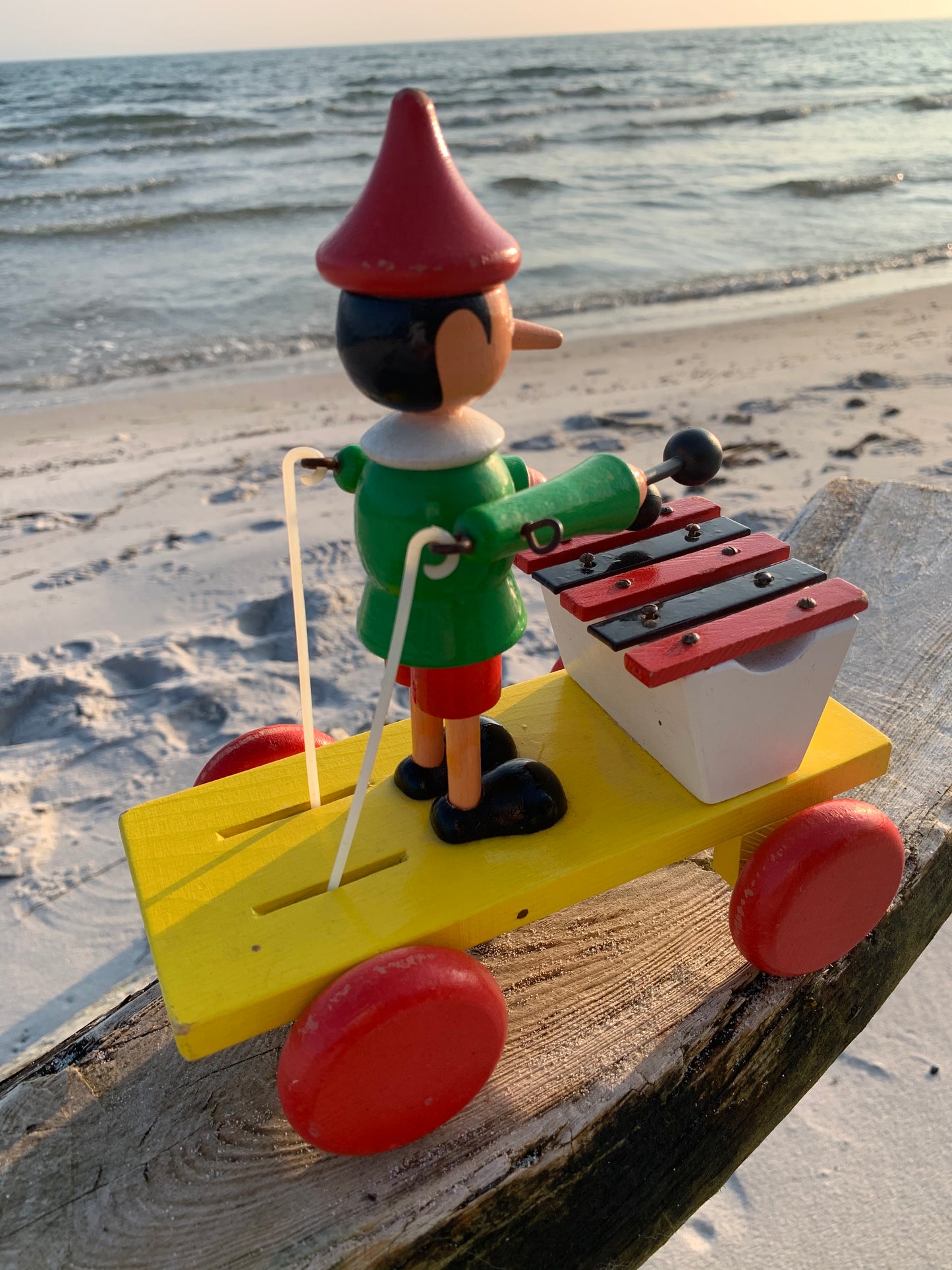 Pinocchio-Vintage-Spielzeug