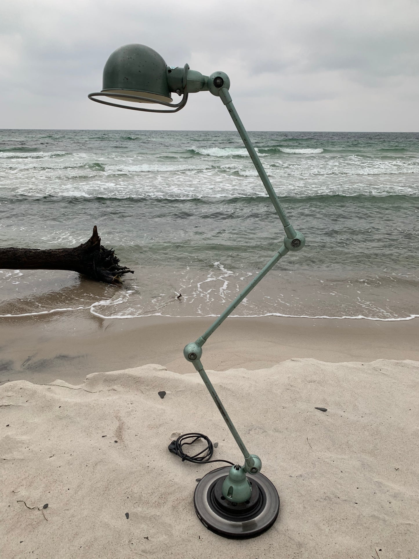 Jieldé Stehlampe mit 3 Armen - Grün
