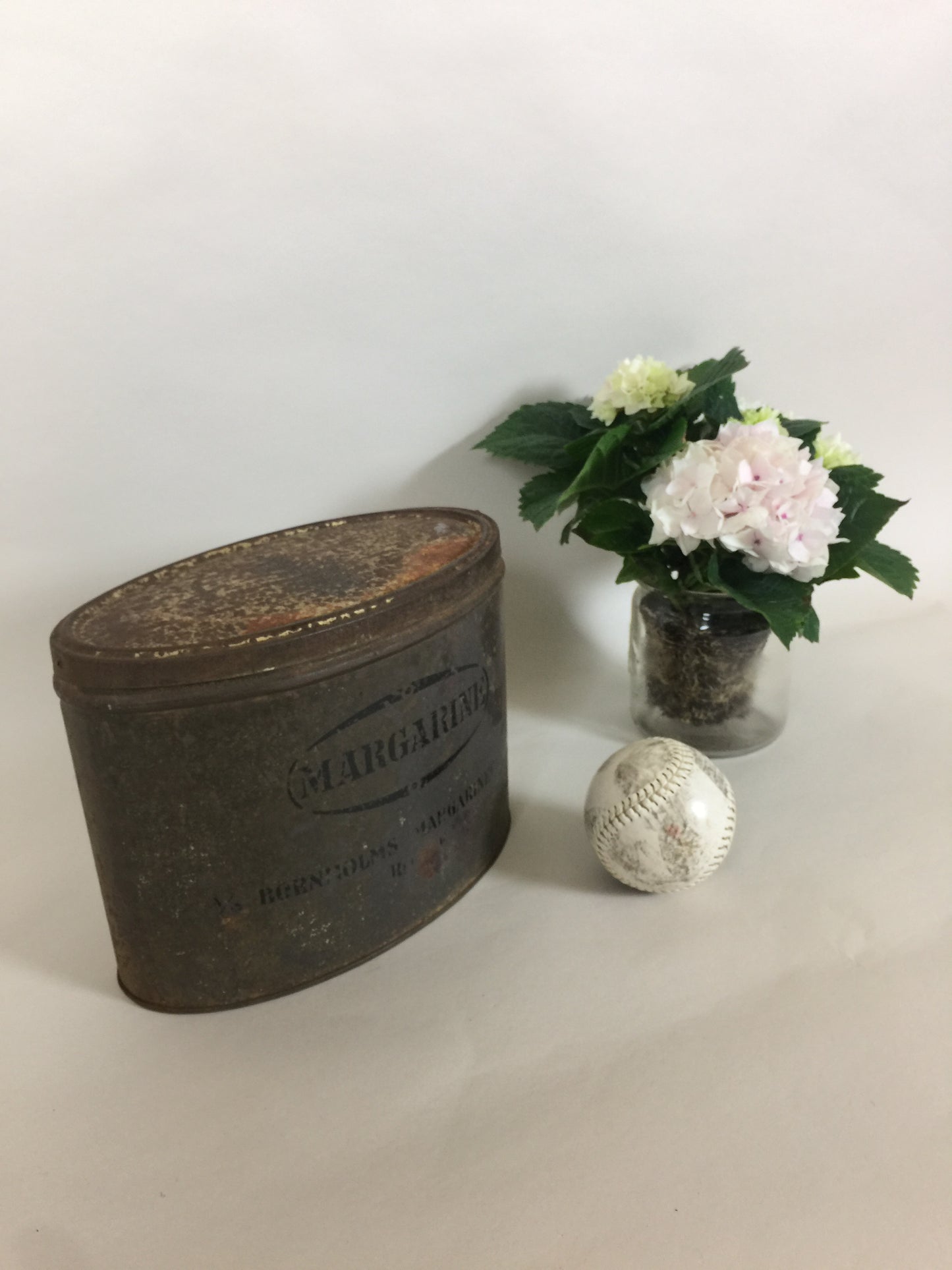 Margarinendose aus der Bornholmer Margarinefabrik