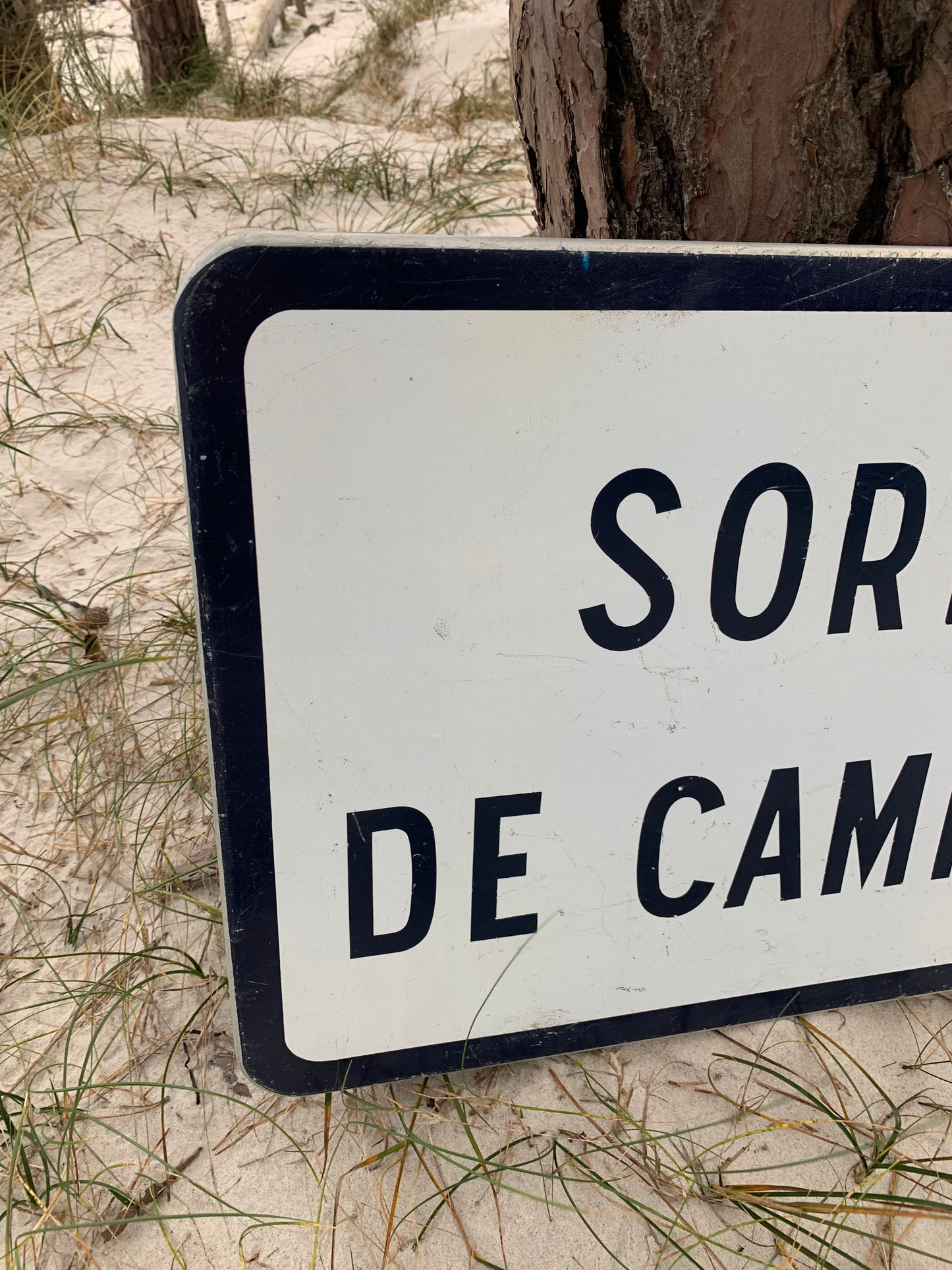 Lustiges Schild aus Belgien