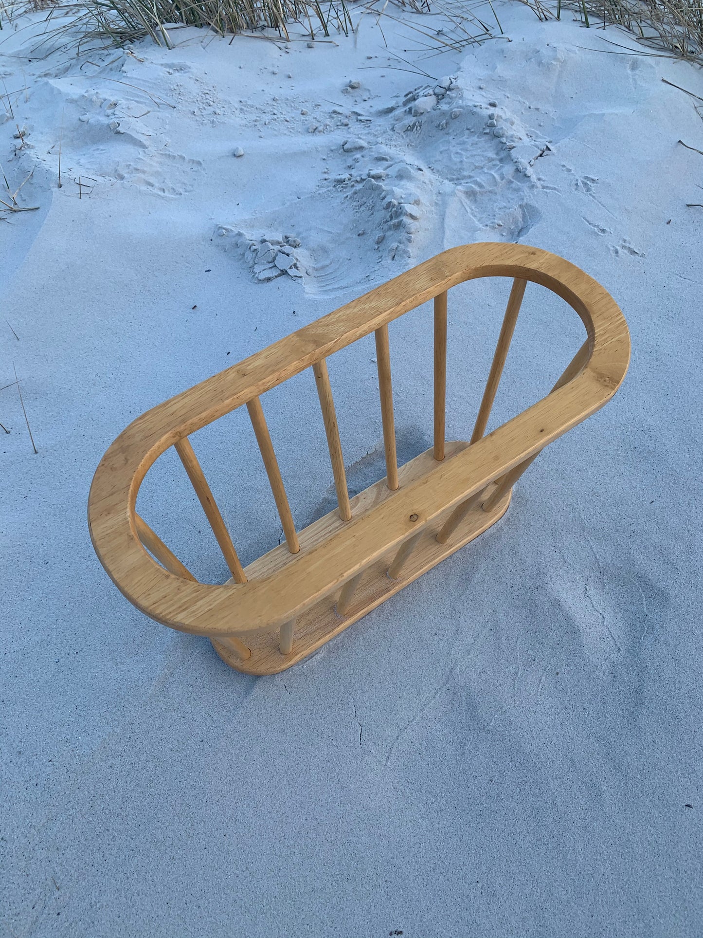 Zeitschriftenhalter aus Holz
