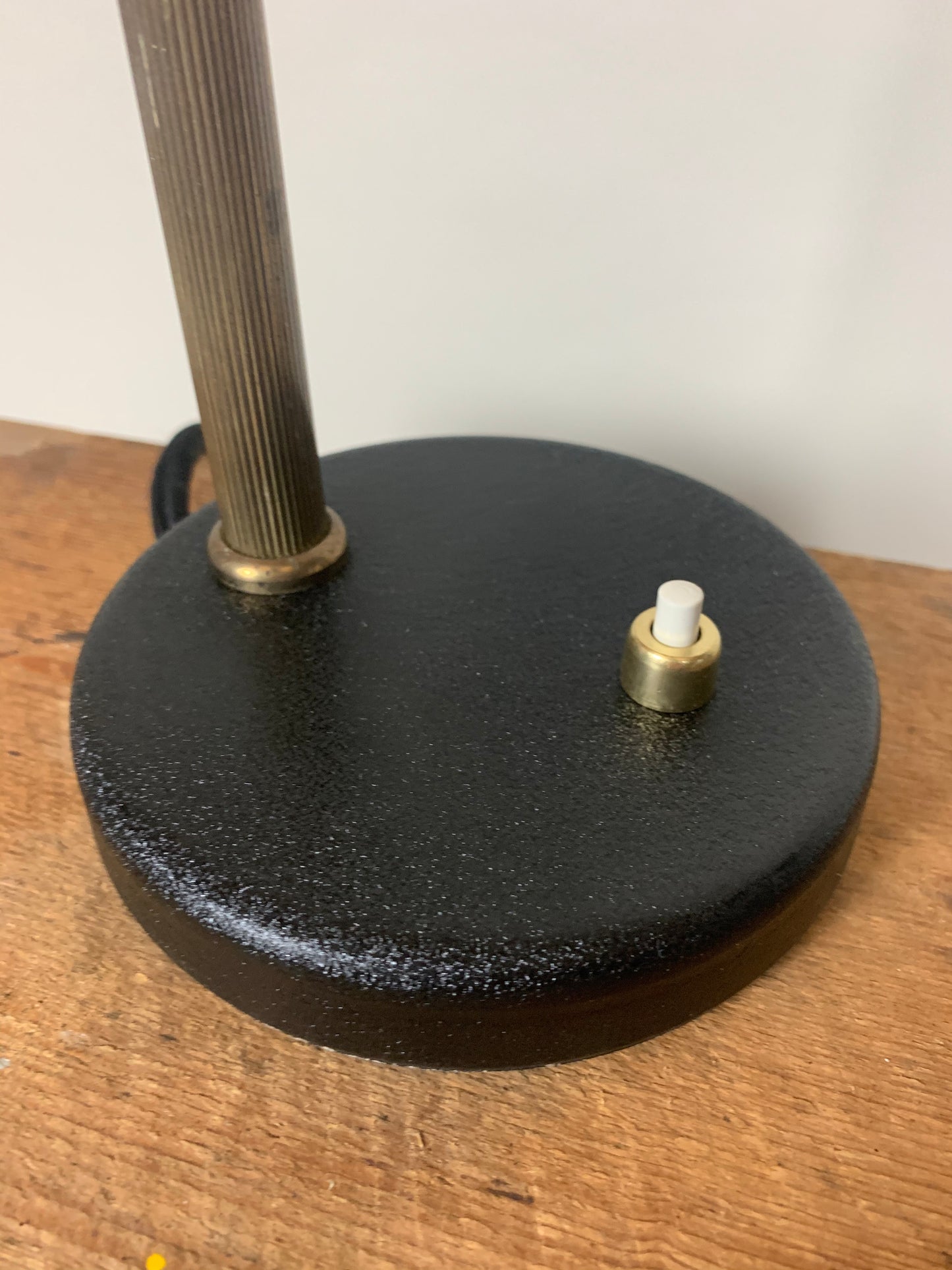 Vintage Lampe mit Flexarm - Schwarz
