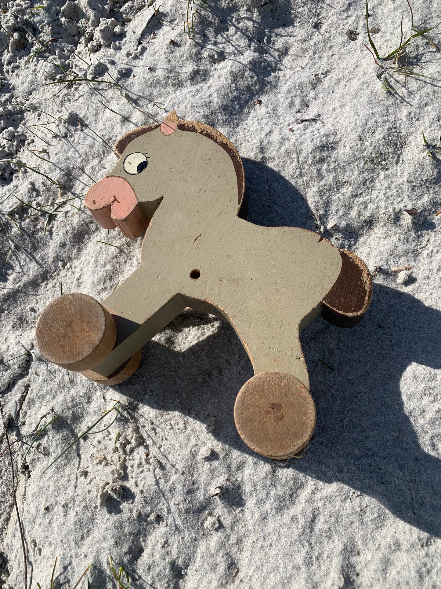 Altes Spielzeugpferd