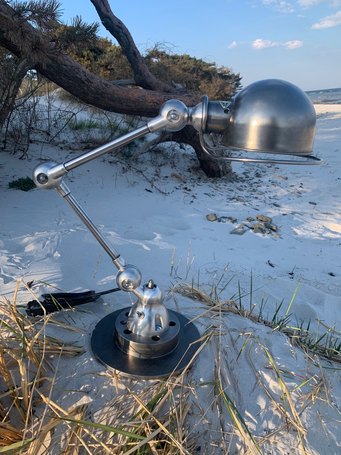 Jieldé Tischlampe mit 2 Armen