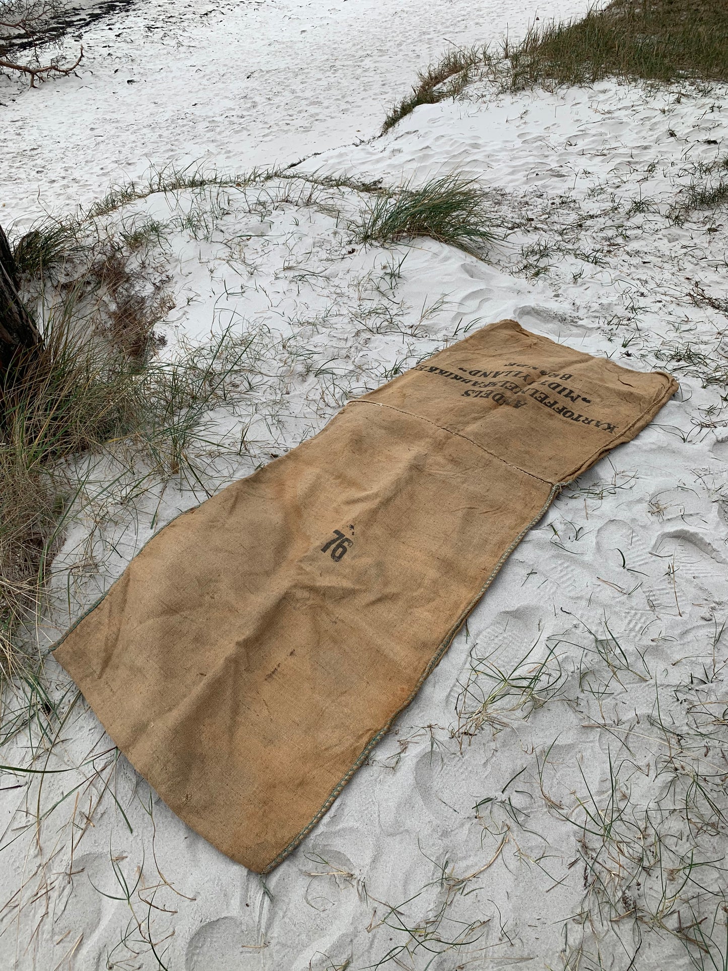 Sack von Brande in Jütland