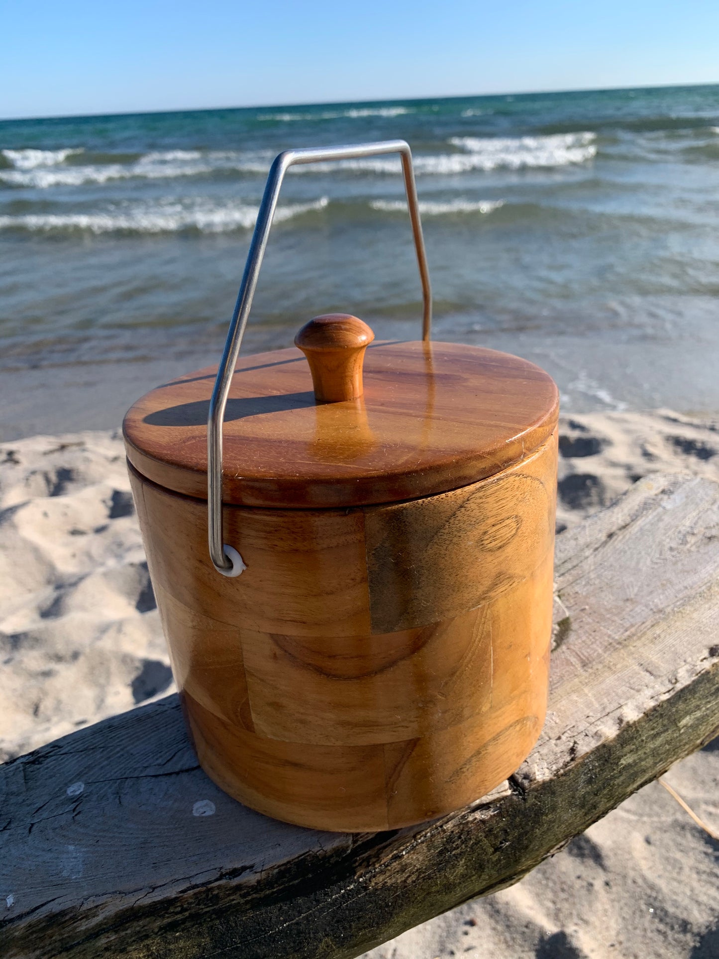 Eiskübel aus Holz