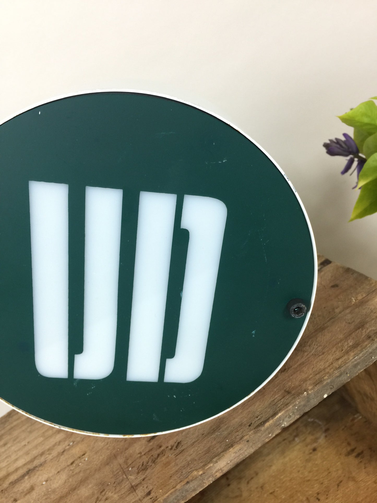 Leuchtschild - Aus